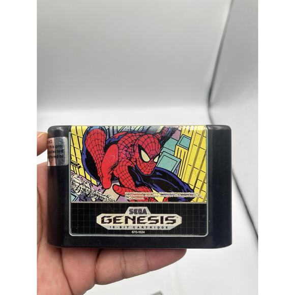 Spider-Man (Sega Genesis, 1991) With Original Box - Picture 10 of 10